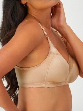 Bali Nude Seamless Support Bra - Beige